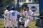 Baseball vs Babson  Wheaton College Baseball vs Babson during Semi final game of the NEWMAC Championship hosted by Wheaton. - (Photo by Keith Nordstrom) : Wheaton, baseball, NEWMAC